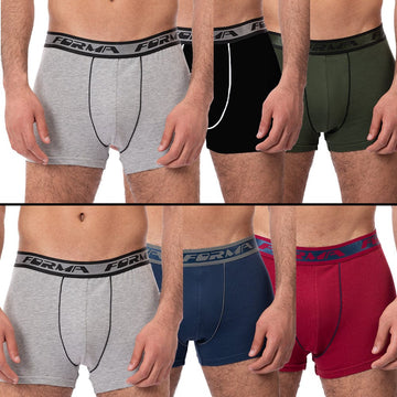 بوكسر ليكرا رجالي الوان متعددة من فورما